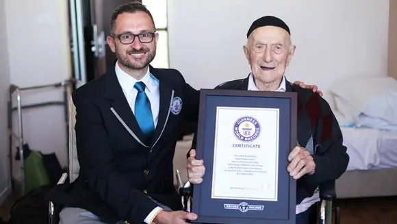 存命する最高齢の男性、イスラエル・クリスタルさん113歳で逝去｜ギネス世界記録