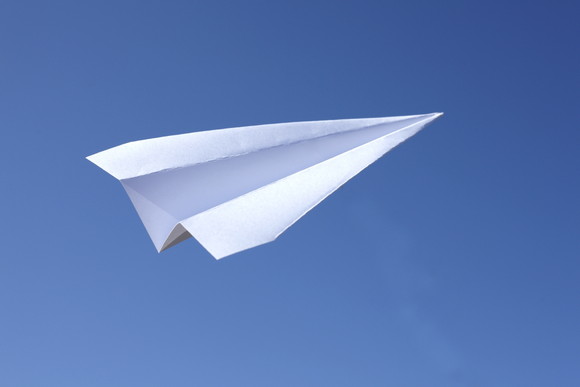 紙 世界 正方形 飛ぶ 一 飛行機