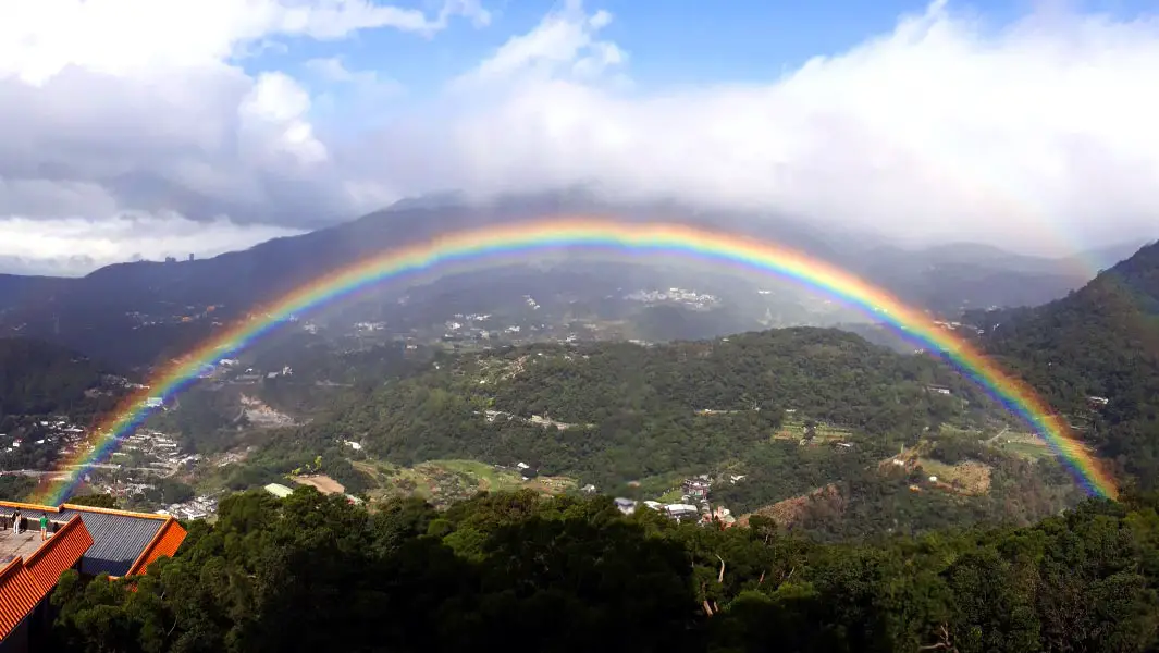 台湾で記録された『8時間58分』の虹　その時、大気中では何が起こっていたのか？