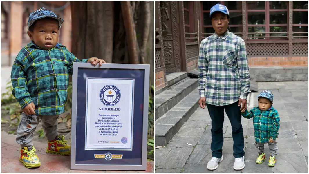 ネパールのティーンエイジャー 身長73 43 Cmでギネス世界記録認定 ギネス世界記録