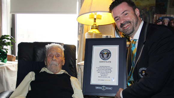 存命する最長寿の男性 | ギネス世界記録