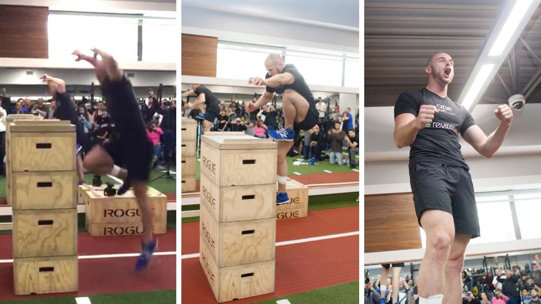 Highest standing jump on one leg