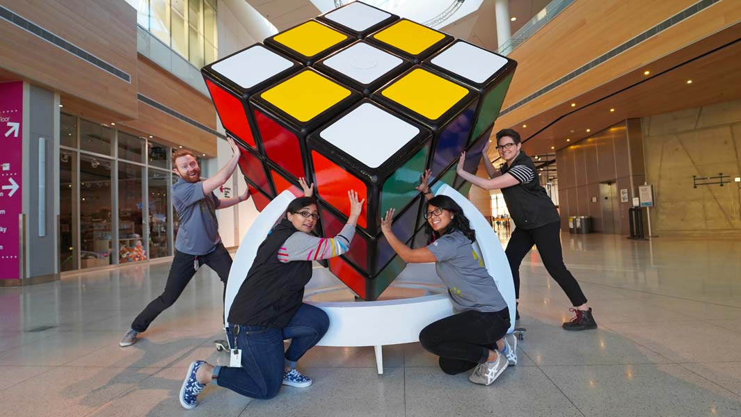 Largest Rubik's cube