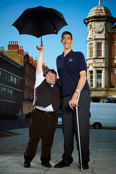 Sultan with GWR Editor-in-Chief Craig Glenday