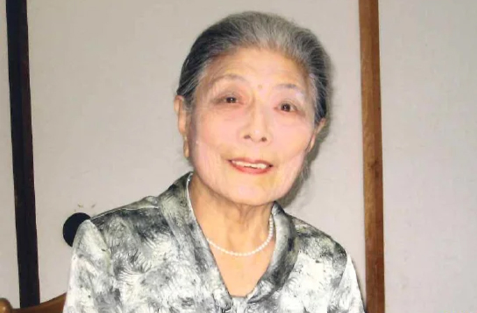 100歳当時の糸岡さん