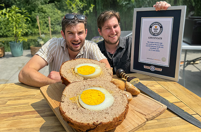 the largest scotch egg