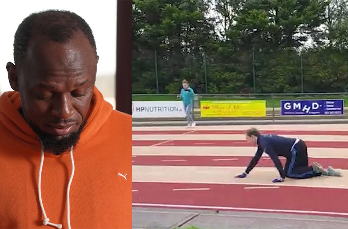 fastest 100 m crawling