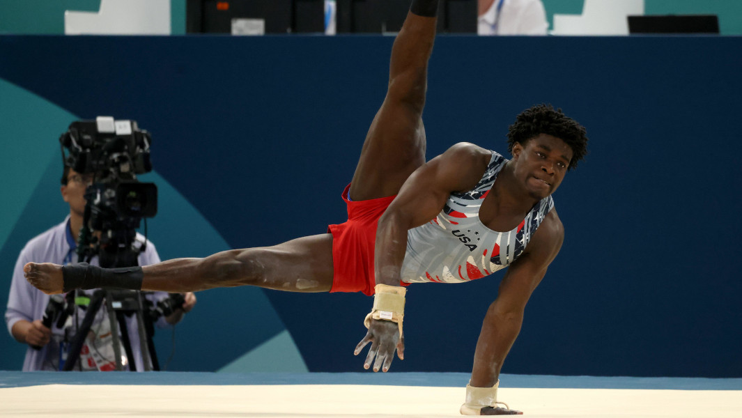 ロサンゼルスオリンピック　LD　体操編 5万5千人が見守った12時間！オリンピック選手の1,111回バックフリップ