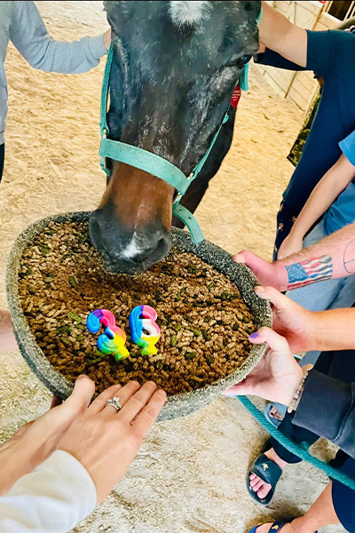 On his birthday in 2021