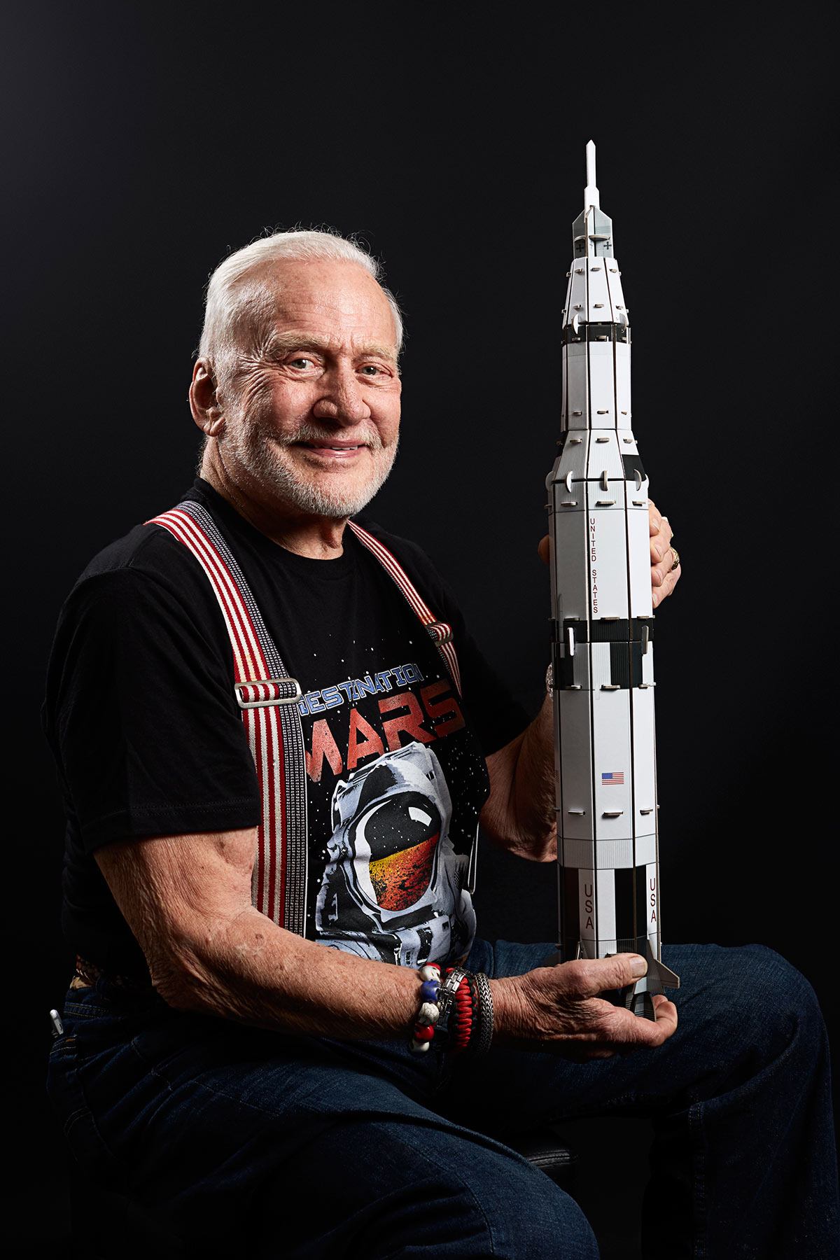 Buzz with a toy model of spaceship