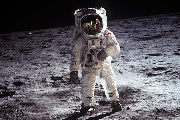 first men on the moon