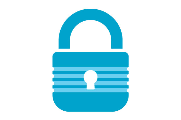 cartoon padlock